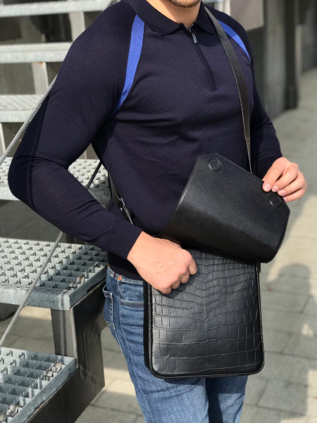 МУЖСКАЯ СУМКА МЕССЕНДЖЕР ZILLI  11455 фото анонса