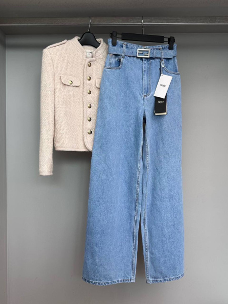 ДЖИНСЫ FENDI  61876 фото анонса