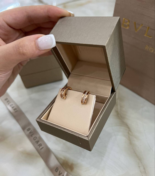 СЕРЬГИ BVLGARI 74379 фото анонса