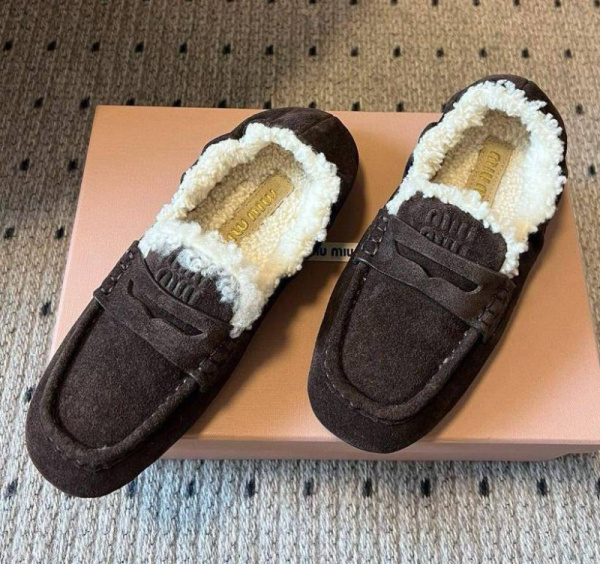 МОКАСИНЫ MIU MIU 