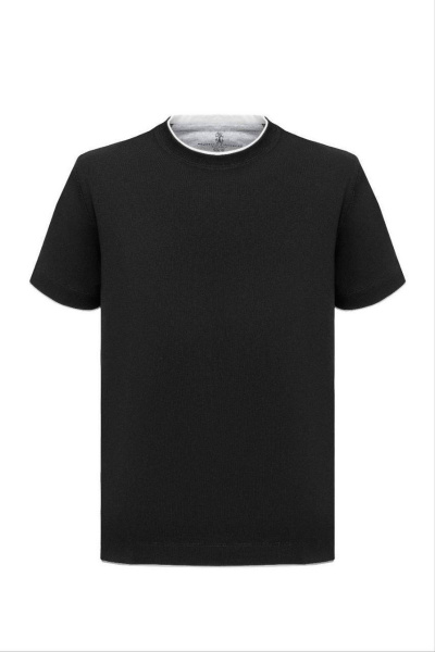 МУЖСКАЯ ФУТБОЛКА BRUNELLO CUCINELLI  69206 фото анонса