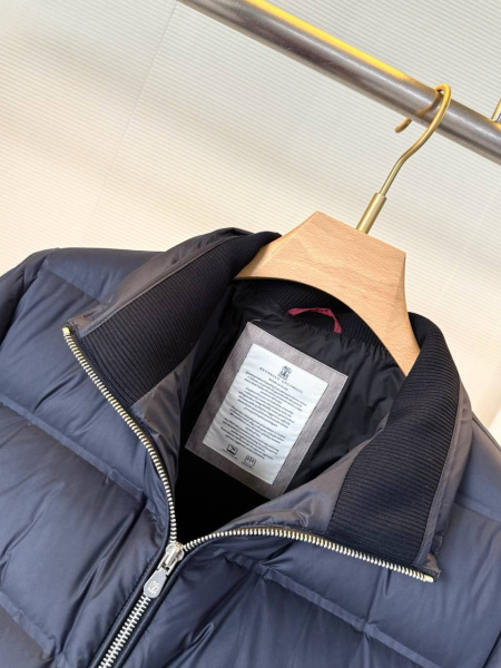 МУЖСКОЙ ПУХОВИК BRUNELLO CUCINELLI  81222 фото анонса