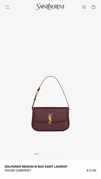 СУМКА SAINT LAURENT  79100 фото анонса