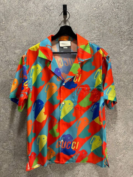 МУЖСКАЯ РУБАШКА GUCCI  58774 фото анонса