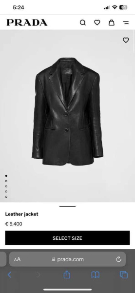 КУРТКА ПИДЖАК PRADA  78503 фото анонса