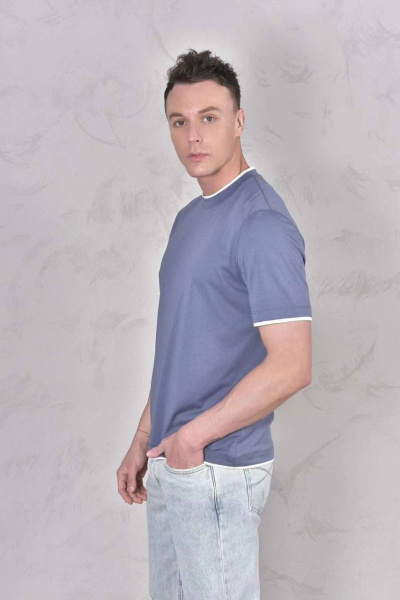 МУЖСКАЯ ФУТБОЛКА BRUNELLO CUCINELLI  74386 фото анонса