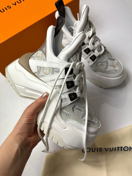 КРОССОВКИ ВЫСОКИЕ LOUIS VUITTON  58022 фото анонса