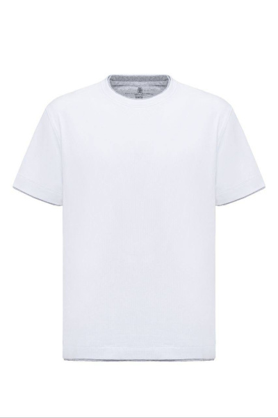 МУЖСКАЯ ФУТБОЛКА BRUNELLO CUCINELLI  69211 фото анонса