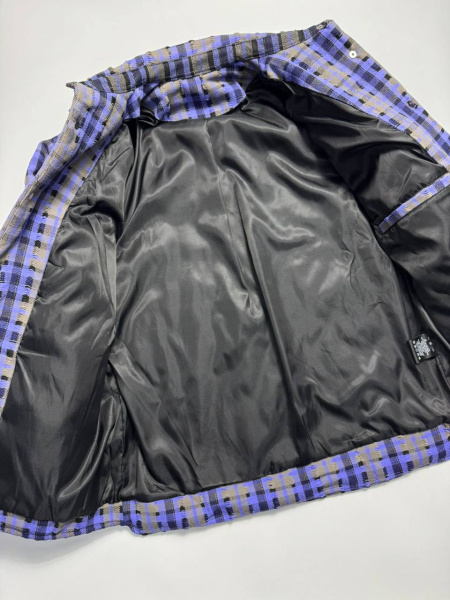 МУЖСКАЯ РУБАШКА УТЕПЛЕННАЯ CHROME HEARTS  74072 фото анонса