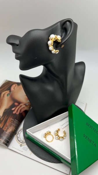 СЕРЬГИ BOTTEGA VENETA 74281 фото анонса