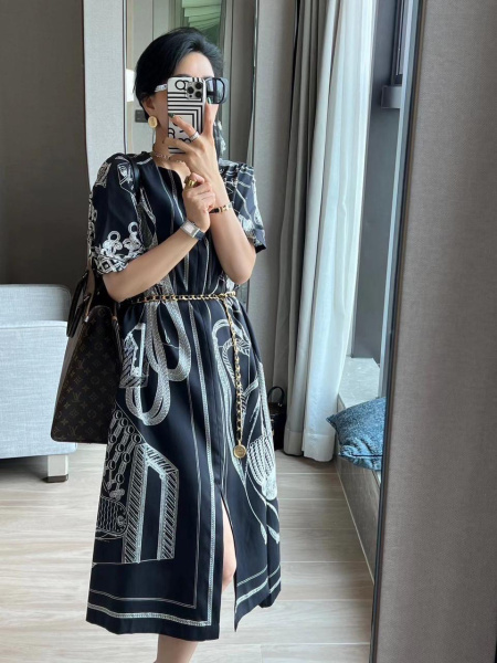 ПЛАТЬЕ HERMES  60617 фото анонса