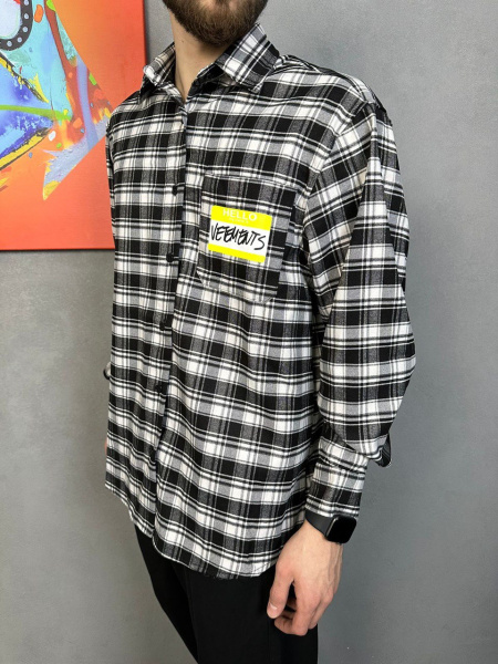 МУЖСКАЯ РУБАШКА VETEMENTS  56984 фото анонса