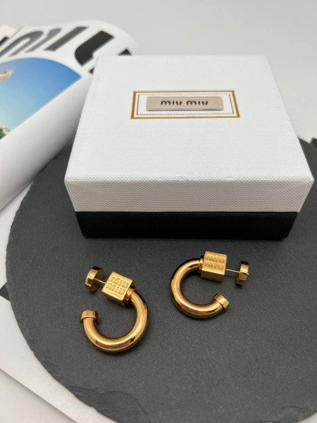 СЕРЬГИ MIU MIU 74173 фото анонса