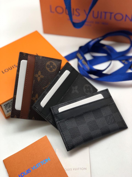 ДЕРЖАТЕЛЬ ДЛЯ КАРТ LOUIS VUITTON DOUBLE 11297 фото анонса