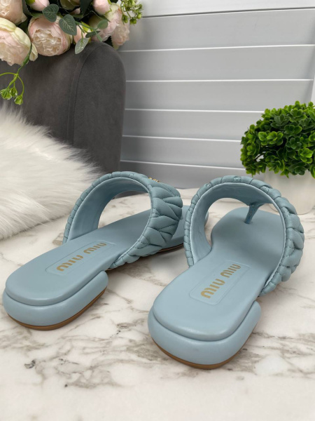 ШЛЕПКИ MIU MIU  67474 фото анонса