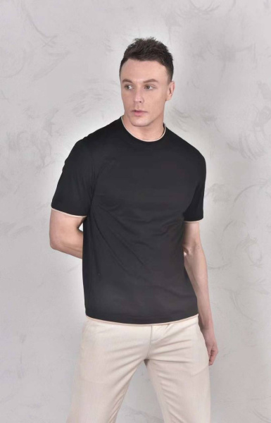 МУЖСКАЯ ФУТБОЛКА BRUNELLO CUCINELLI  74384 фото анонса