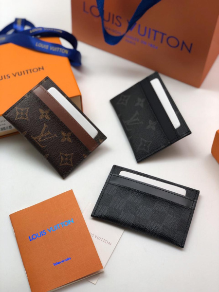 ДЕРЖАТЕЛЬ ДЛЯ КАРТ LOUIS VUITTON DOUBLE 11297 фото анонса