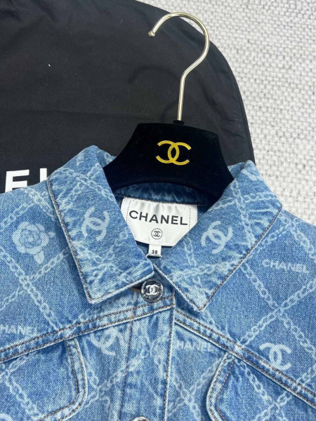 КУРТКА ДЖИНСОВКА CHANEL 62099 фото анонса