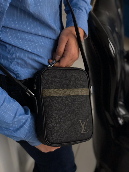 МУЖСКАЯ СУМКА МЕССЕНДЖЕР LOUIS VUITTON DANUBE SLIM PM 12779 фото анонса