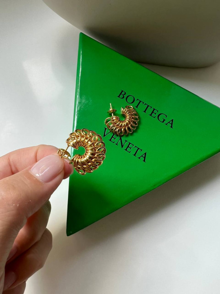 СЕРЬГИ BOTTEGA VENETA 74057 фото анонса