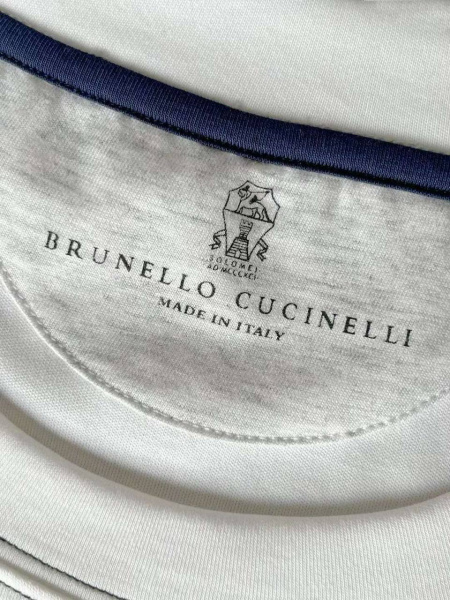 МУЖСКАЯ ФУТБОЛКА BRUNELLO CUCINELLI  73467 фото анонса
