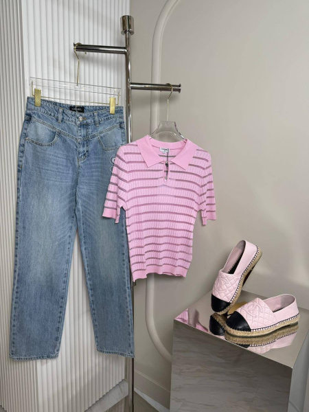 ДЖИНСЫ CHANEL  77812 фото анонса