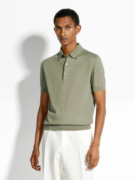 МУЖСКОЕ ПОЛО ZEGNA  75895 фото анонса