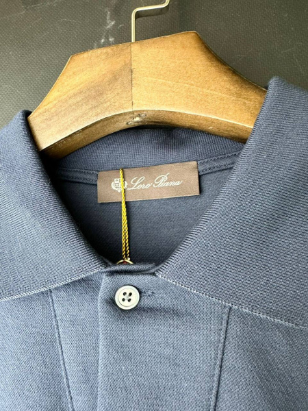 МУЖСКОЕ ПОЛО LORO PIANA 66640 фото анонса