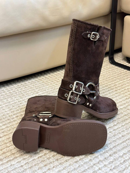 САПОГИ MIU MIU  62342 фото анонса