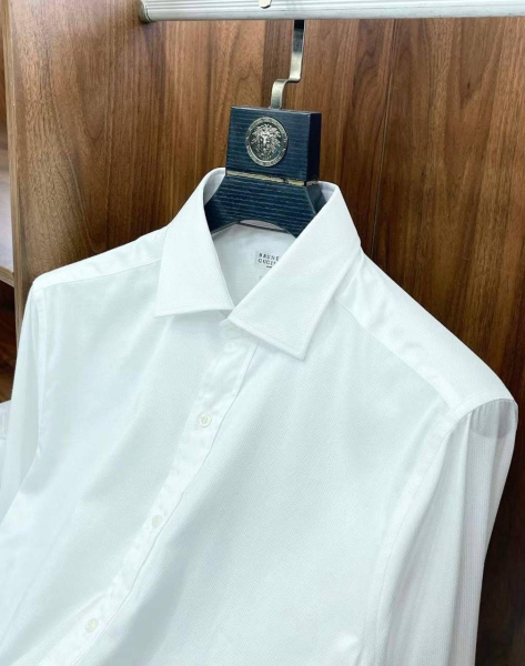 МУЖСКАЯ РУБАШКА BRUNELLO CUCINELLI  63862 фото анонса