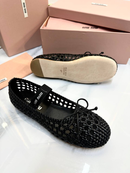 БАЛЕТКИ MIU MIU  77073 фото анонса