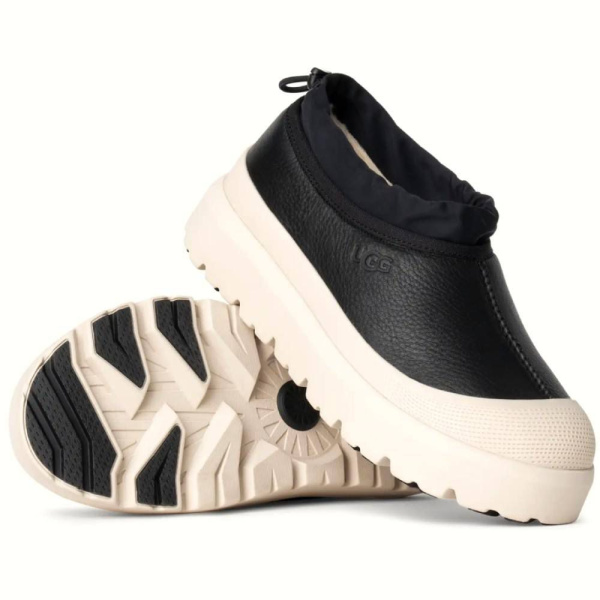 МУЖСКИЕ УГГИ UGG MEMS TASMAN HYBRID LEATHER BLACK  72603 фото анонса