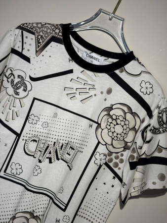 ФУТБОЛКА CHANEL  77341 детальное фото товара