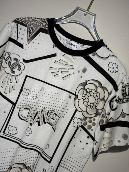 ФУТБОЛКА CHANEL  77341 фото анонса