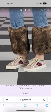 КЕДЫ GUCCI  58158 детальное фото товара