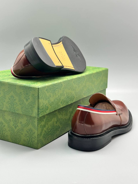 МУЖСКИЕ ЛОФЕРЫ GUCCI  77488 фото анонса