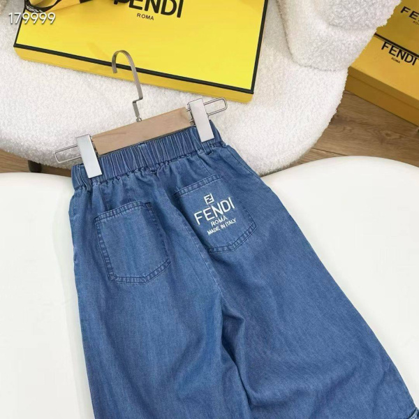 ДЕТСКИЕ ДЖИНСЫ FENDI  75572 фото анонса