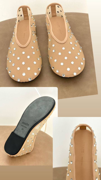 БАЛЕТКИ KHAITE  68927 фото анонса