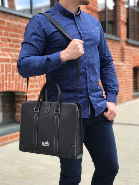 МУЖСКОЙ ПОРТФЕЛЬ HERMES 09152 фото анонса