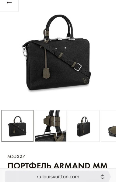 МУЖСКОЙ ПОРТФЕЛЬ LOUIS VUITTON 12444 фото анонса