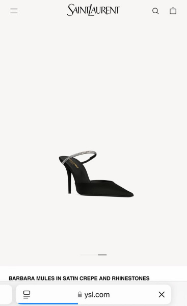 ТУФЛИ SAINT LAURENT  73007 фото анонса