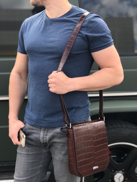 МУЖСКАЯ СУМКА МЕССЕНДЖЕР ZILLI  09155 фото анонса