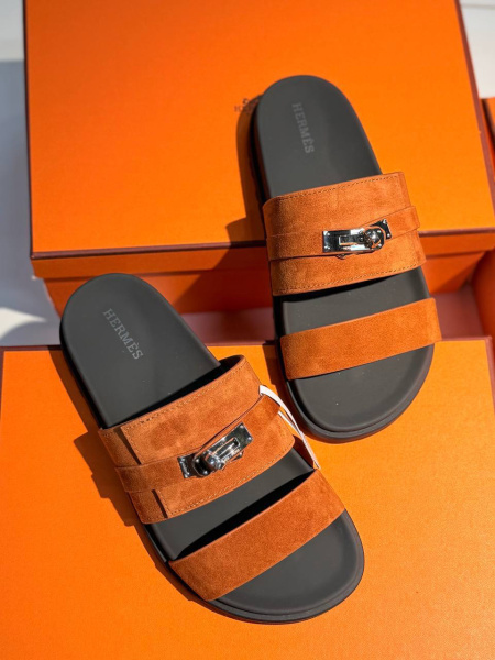 ШЛЕПКИ HERMES  76892 фото анонса