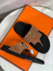 ШЛЕПКИ HERMES  75281 детальное фото товара