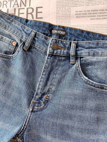 МУЖСКИЕ ДЖИНСЫ TOM FORD  82376 фото анонса