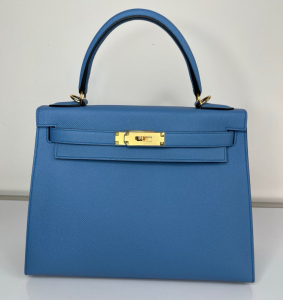 СУМКА HERMES KELLY 28 ручная работа