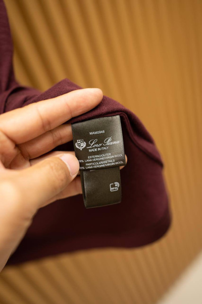 МУЖСКАЯ ФУТБОЛКА LORO PIANA 73874 фото анонса