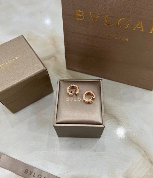 СЕРЬГИ BVLGARI 74379 фото анонса