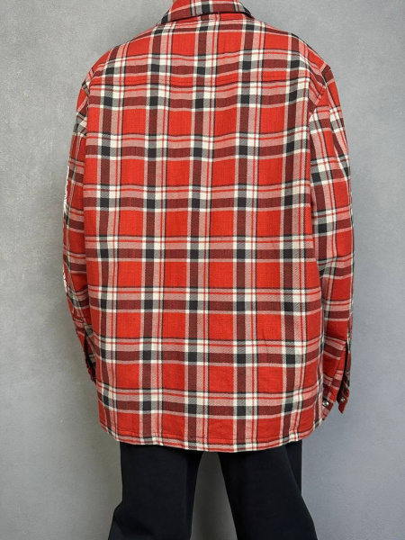 МУЖСКАЯ РУБАШКА УТЕПЛЕННАЯ CHROME HEARTS  63818 фото анонса