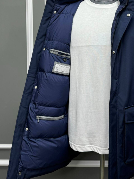 МУЖСКОЙ ПУХОВИК BRUNELLO CUCINELLI  72076 фото анонса